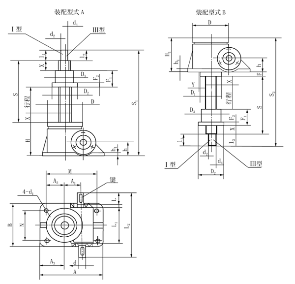 SWL2.5SWL5SWL10SWL15SWL20SWL25SWL35SWL50SWL100SWL120ϵ΁݆zCνY(ji)(gu)ߴ(2)(JB/T88091998)