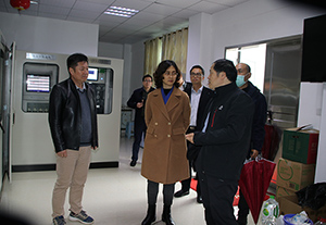 市領(lǐng)導(dǎo)吳曉暉、閆景軍到威華集團(tuán)調(diào)研