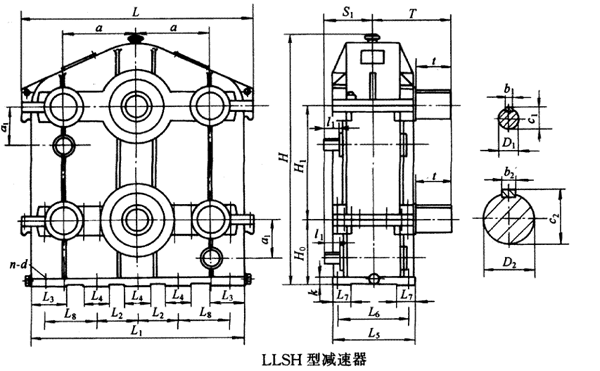 LLSH300LLSH350LLSH400LLSH450LLSH500h(hun)pٙC(j)ʽcҪߴYB/T79-1995